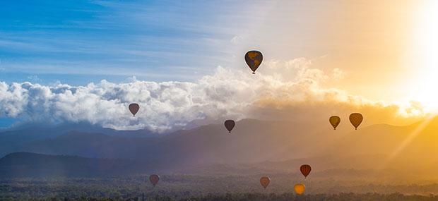 Hot Air Balloon cairns